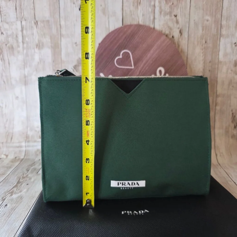 Prada Beauty Cosmetic Bag Pouch NWOT - Picture 5 of 11
